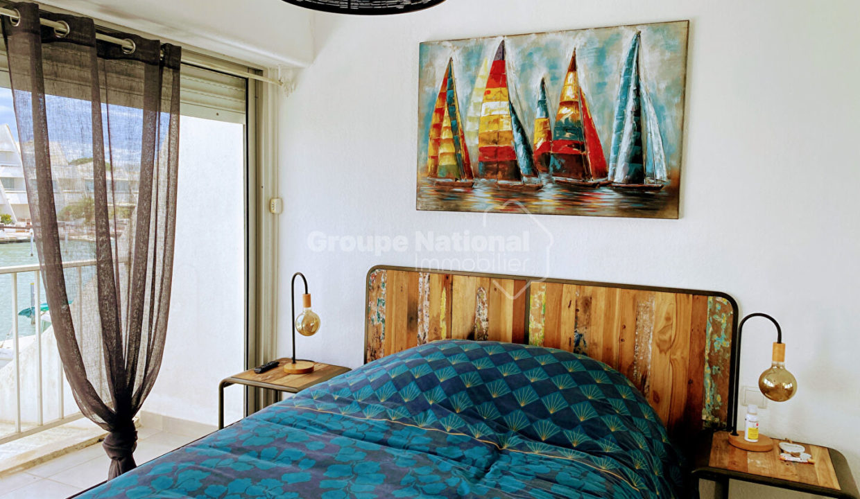 Marina large en Rdc Duplex Port Camargue proche des plages CM1797 photo8