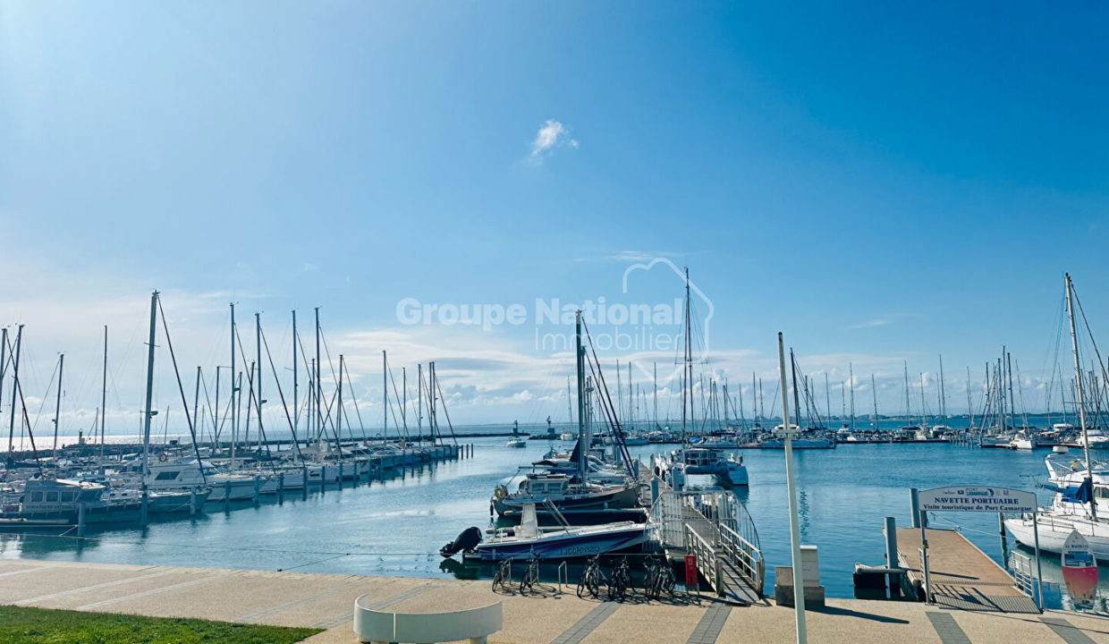 Appartement P3 vue port et mer + parkings et cellier CM1691 photo2