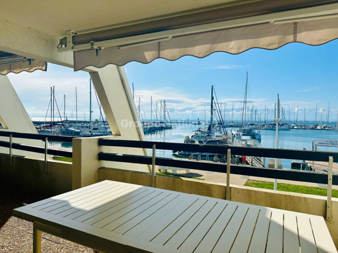 Marina Appartement P3 vue port et mer + parkings et cellier CM1691 photo1