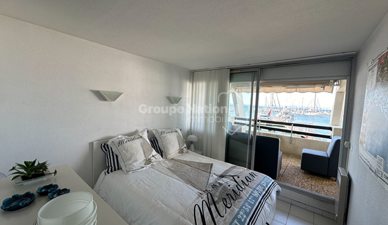 Appartement P3 vue port et mer + parkings et cellier CM1691 photo5