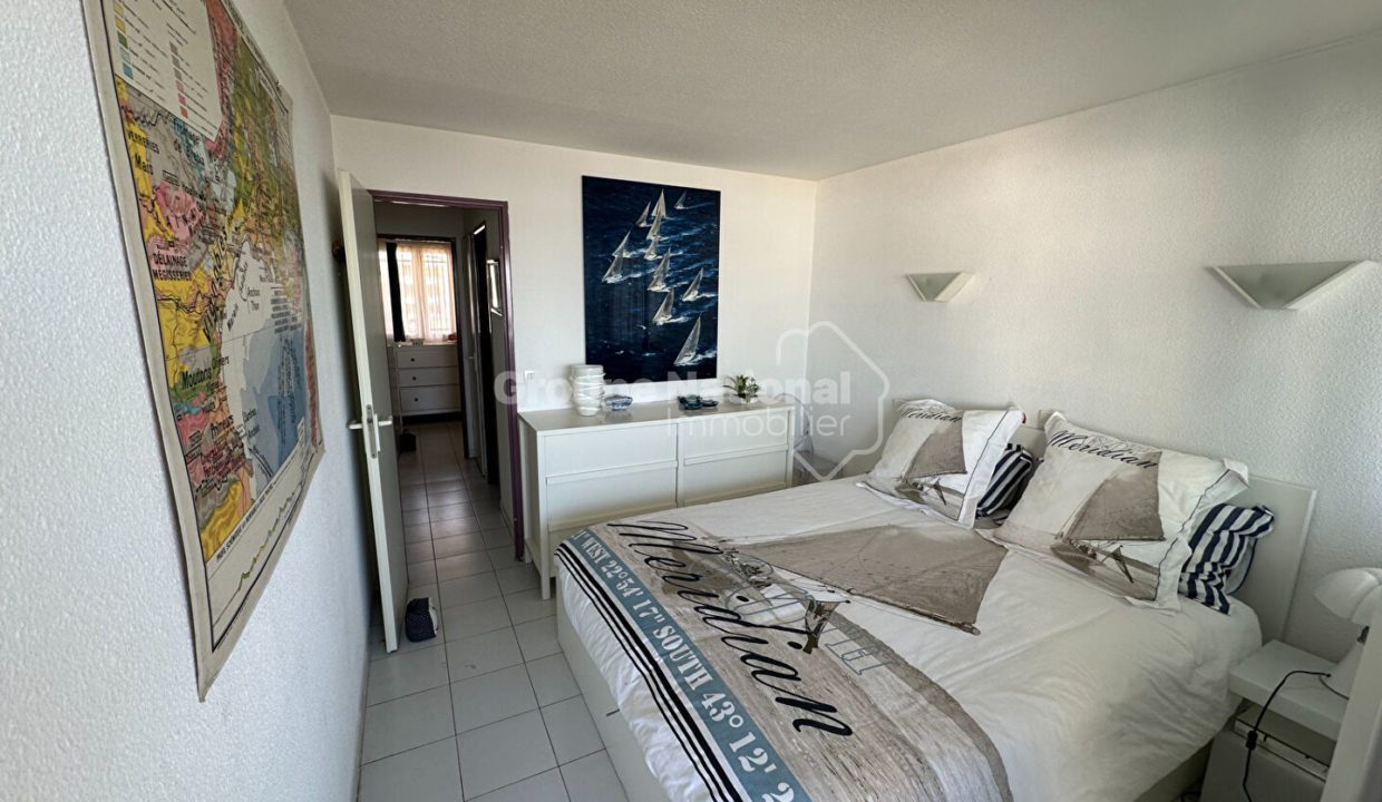 Appartement P3 vue port et mer + parkings et cellier CM1691 photo9