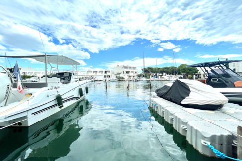 Marina Charmante marina avec appontement et terrasse CM1833 photo1