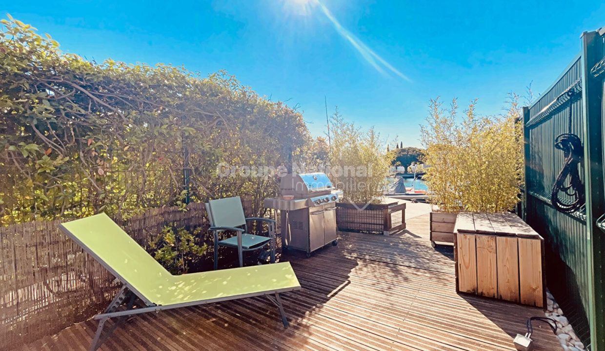 Marina P3 duplex ouest Port camargue CM1807 photo2