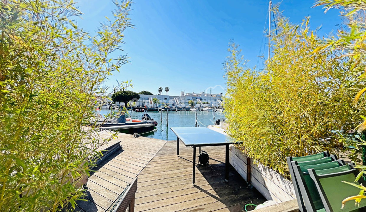 Marina P3 duplex ouest Port camargue CM1807 photo5