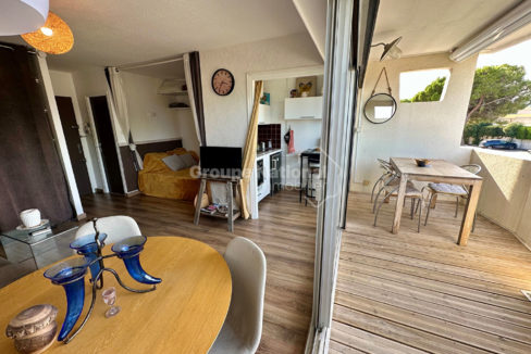 Marina Port-Camargue studio vue mer + parking + cellier CM1859 photo1