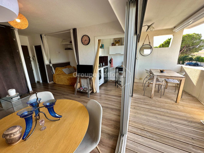 Marina Port-Camargue studio vue mer + parking + cellier CM1859 photo1