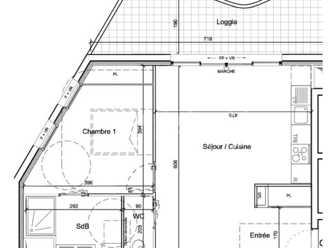 Marina Appartement centre-ville à proximité de la plage CM1876a photo1