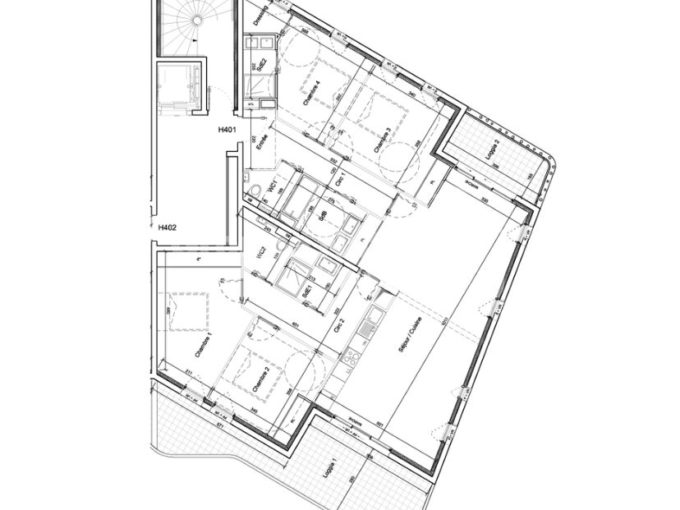 Marina Bel appartement P5 avec grande terrasse et parkings -- Résidence sécurisée CM1876b photo1