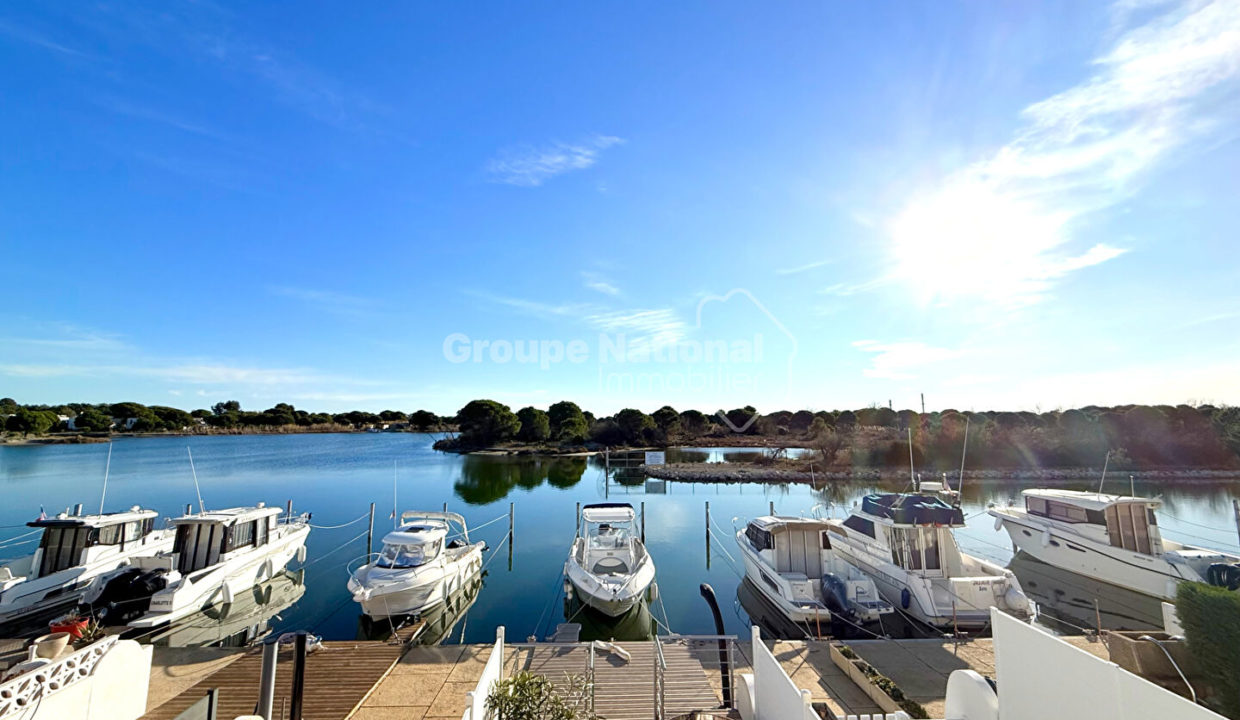 Port-Camargue Marina duplex P3 + Garage et parking CM1875 photo3