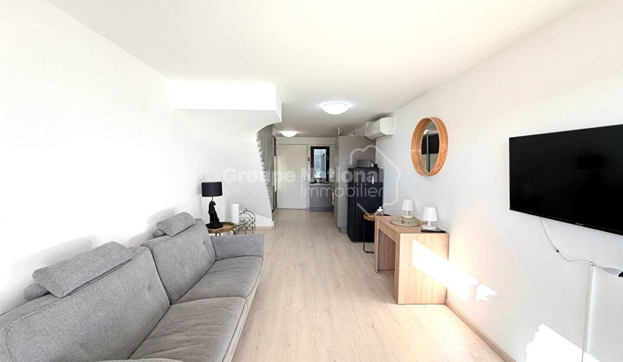 Marina rez-de-chaussée duplex SUD appontement large CM1883 photo3