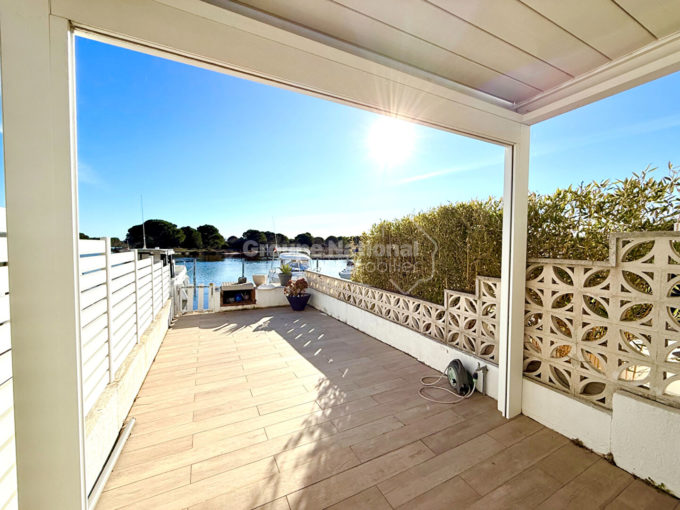 Marina Marina rez-de-chaussée duplex SUD appontement large CM1883 photo1