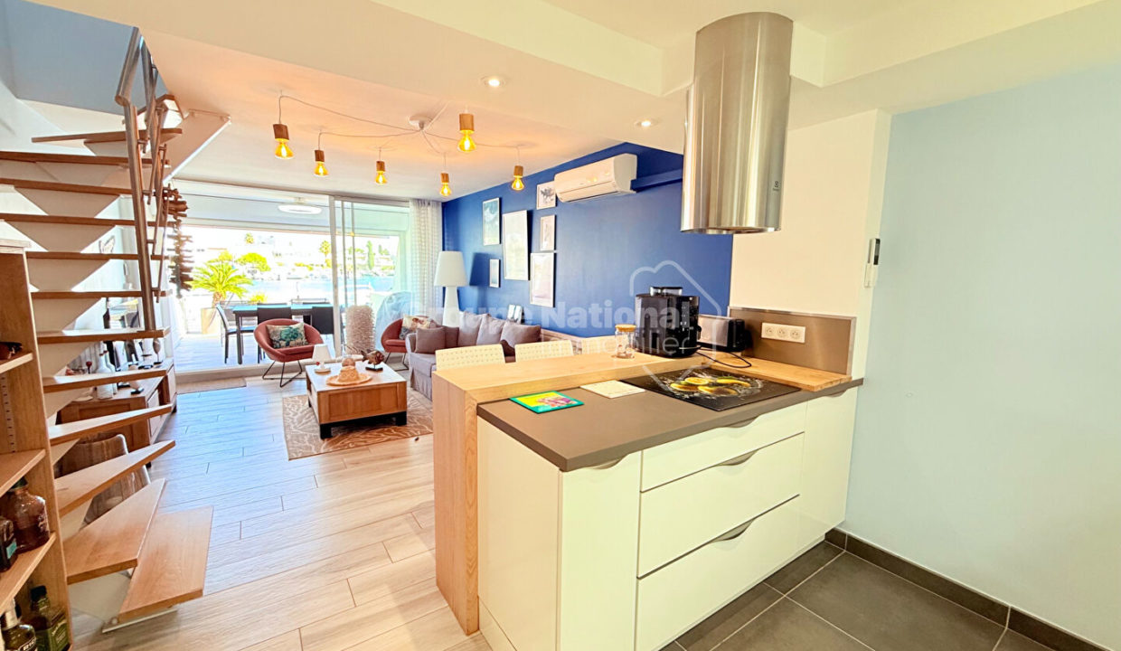 Marina duplex lumineuse avec garage et terrasse CM1854 photo2