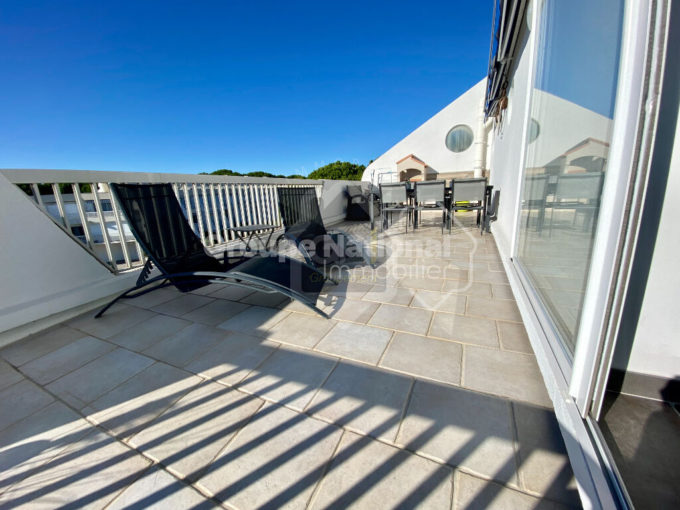 Marina Appartement terrasse XXL avec parking et cellier CM1881 photo1