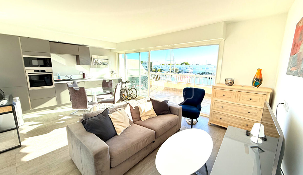 Charmante marina accès direct appontement et terrasse plein Sud CM1884 photo4