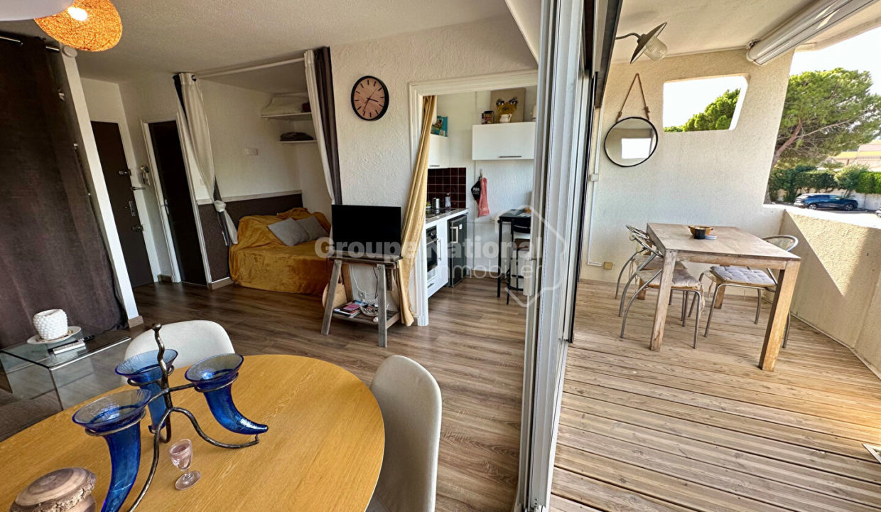 Port-Camargue studio vue mer + parking + cellier CM1859 photo2