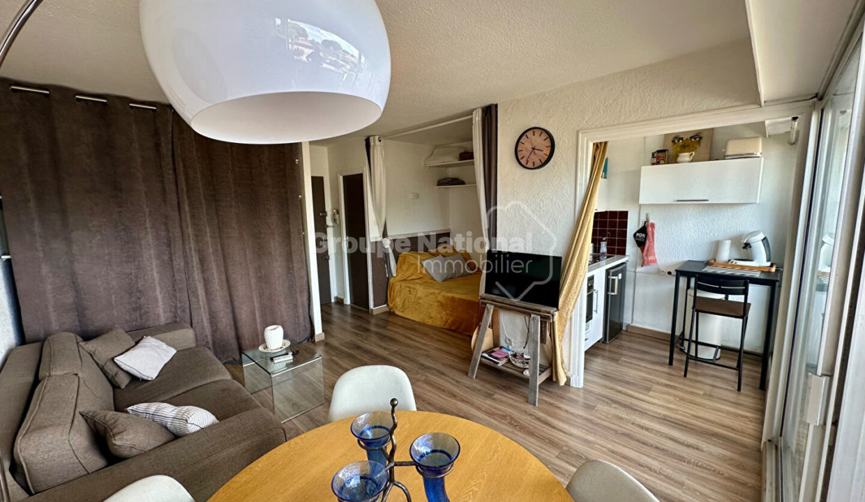 Port-Camargue studio vue mer + parking + cellier CM1859 photo8