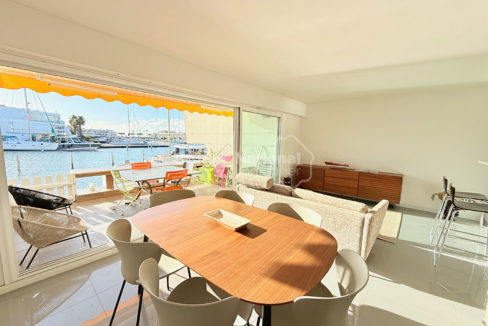 Marina Marina P3 rez-de-chaussée accès direct quai et abri voiture CM1872 photo1