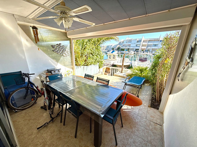 Marina Marina large en Rdc Duplex Port Camargue proche des plages CM1797 photo1