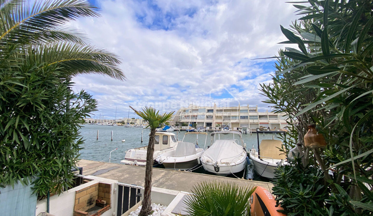 Marina large en Rdc Duplex Port Camargue proche des plages CM1797 photo9