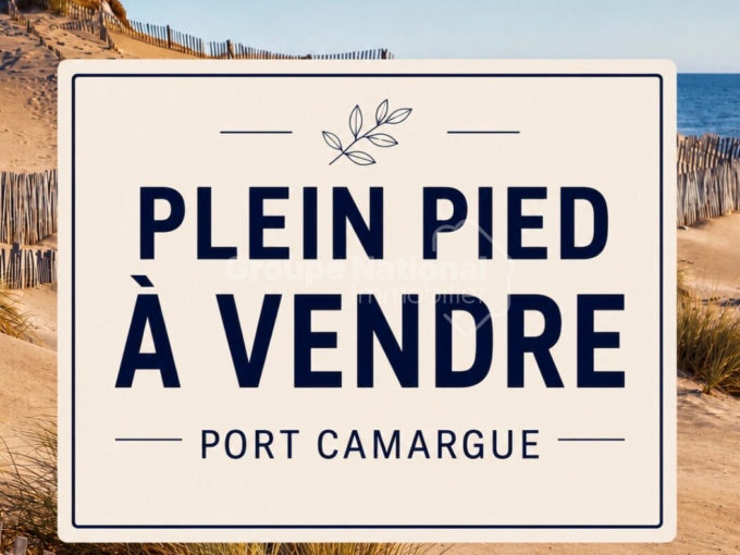 Marina Magnifique maison de plain-pied a le Grau du Roi CM1908 photo1