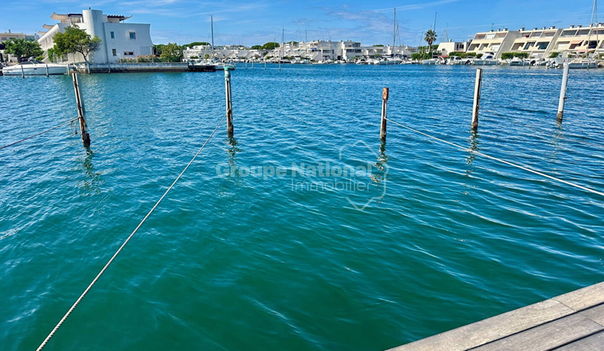Marina P4 1er étage avec appontement large CM1857 photo10