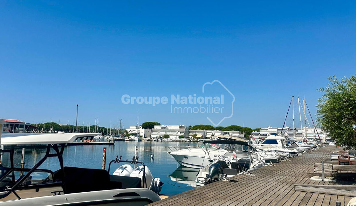 Rare appartement de plain-pied dans les marinas CM1932 photo2
