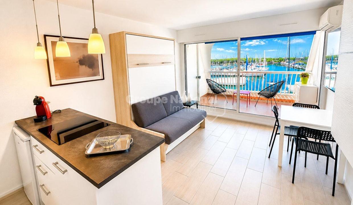 Charmant appartement avec vue port à Port-Camargue CM1938 photo3