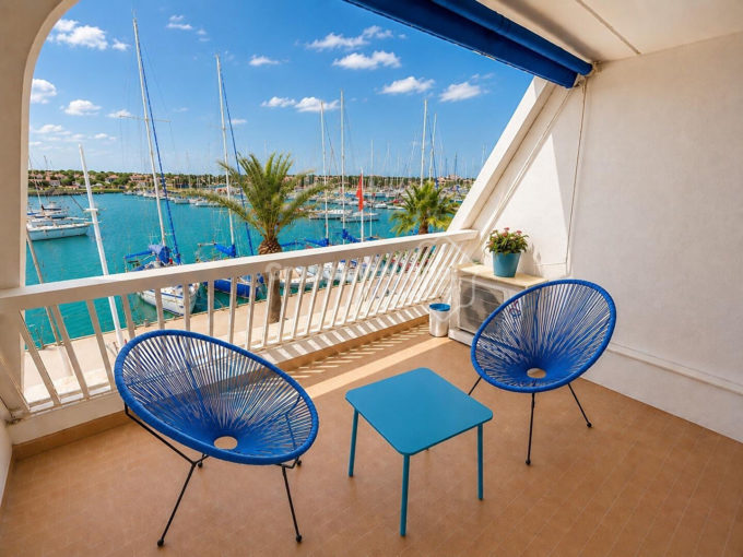 Marina Charmant appartement avec vue port à Port-Camargue CM1938 photo1