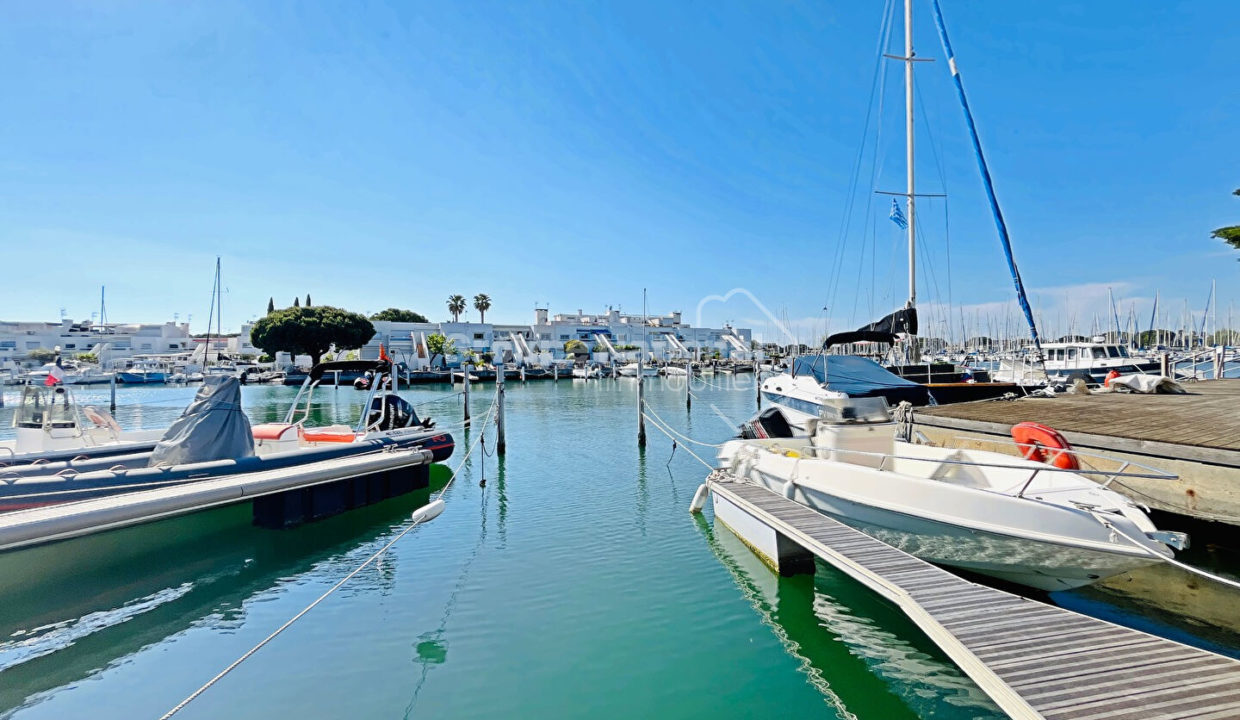 Marina P3 duplex ouest Port camargue CM1807 photo2