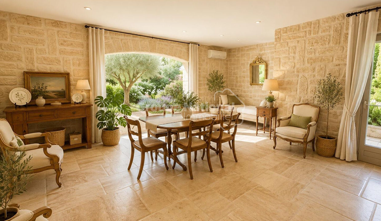 Maison en pierre de 151 m² avec grand jardin et garage CM1845 photo2
