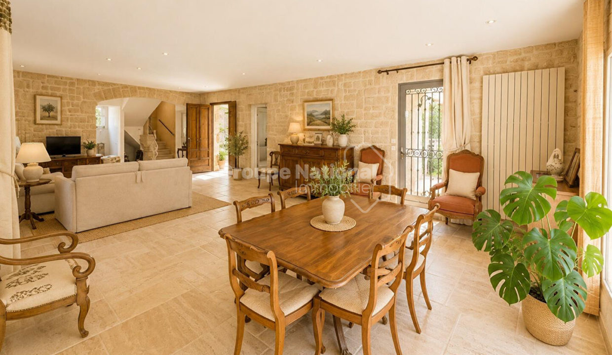 Maison en pierre de 151 m² avec grand jardin et garage CM1845 photo4