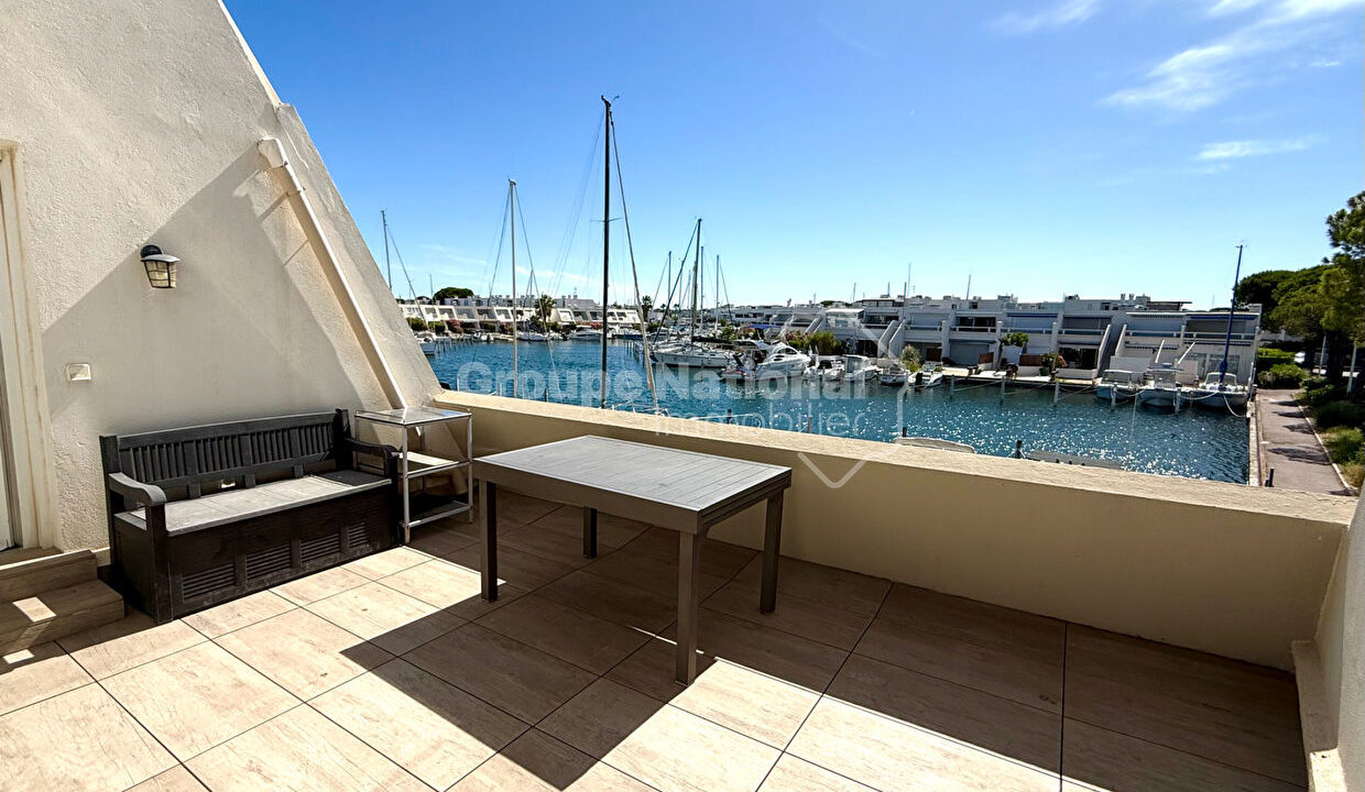 Marina duplex P4 avec plan d'eau large CM1934 photo2