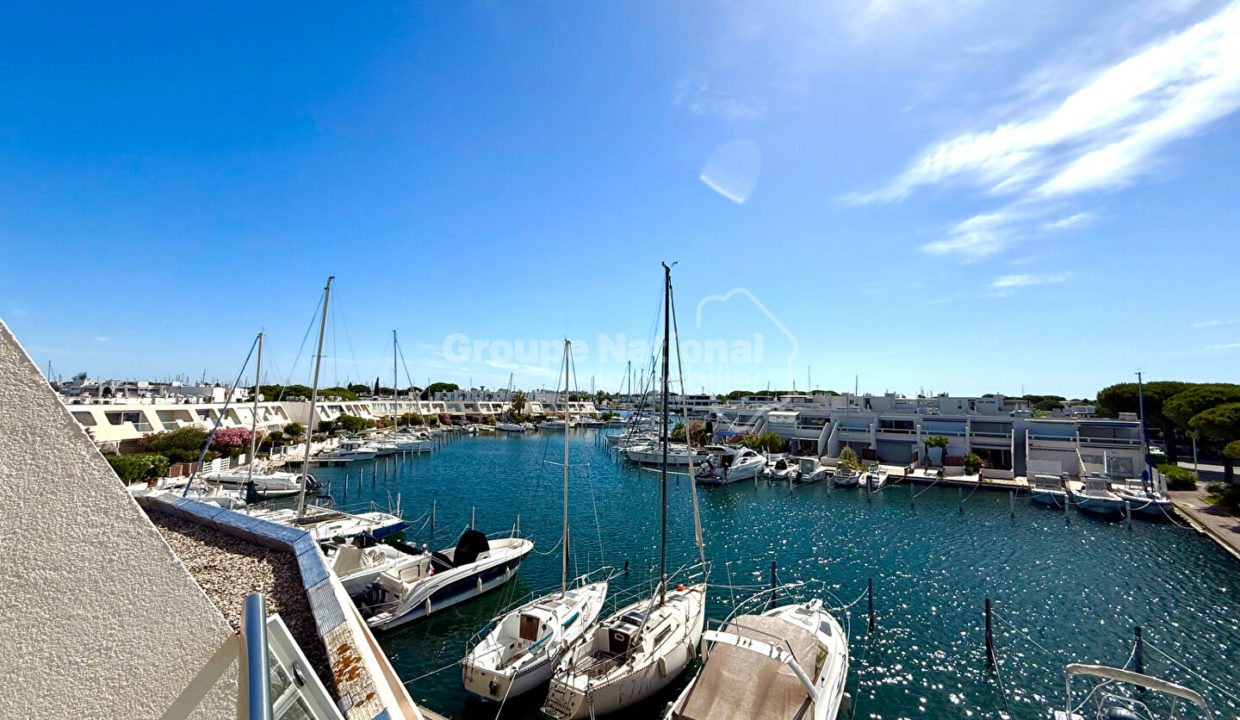 Marina duplex P4 avec plan d'eau large CM1934 photo1