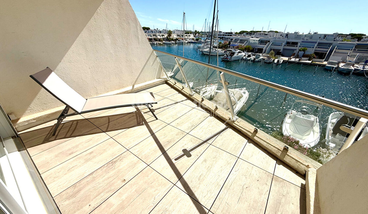 Marina duplex P4 avec plan d'eau large CM1934 photo9