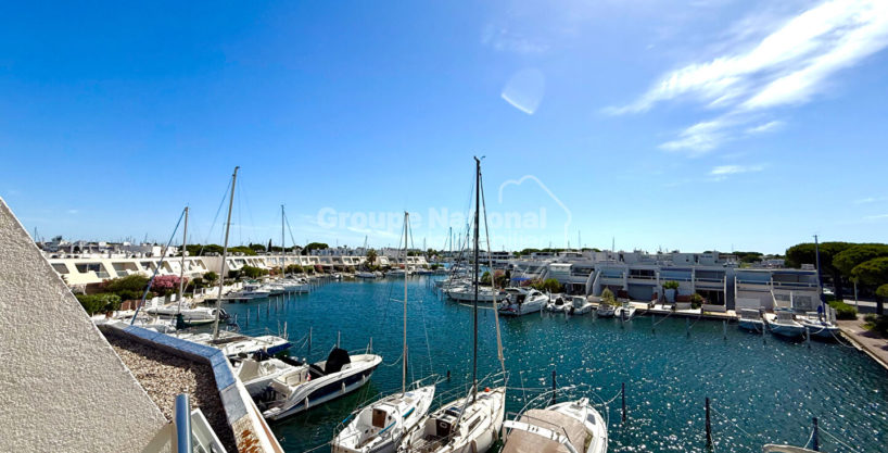 Marina Marina duplex P4 avec plan d'eau large CM1934 photo1