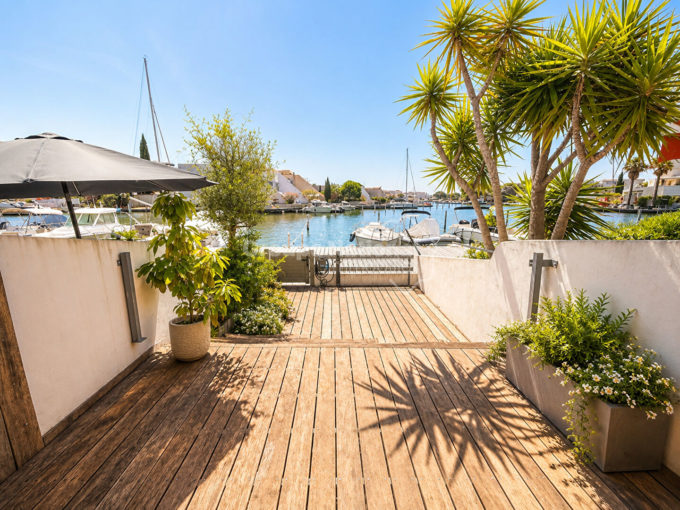 Marina Marina rez-de-chaussée duplex P3 cabine plein Sud 72m² CM1782 photo1